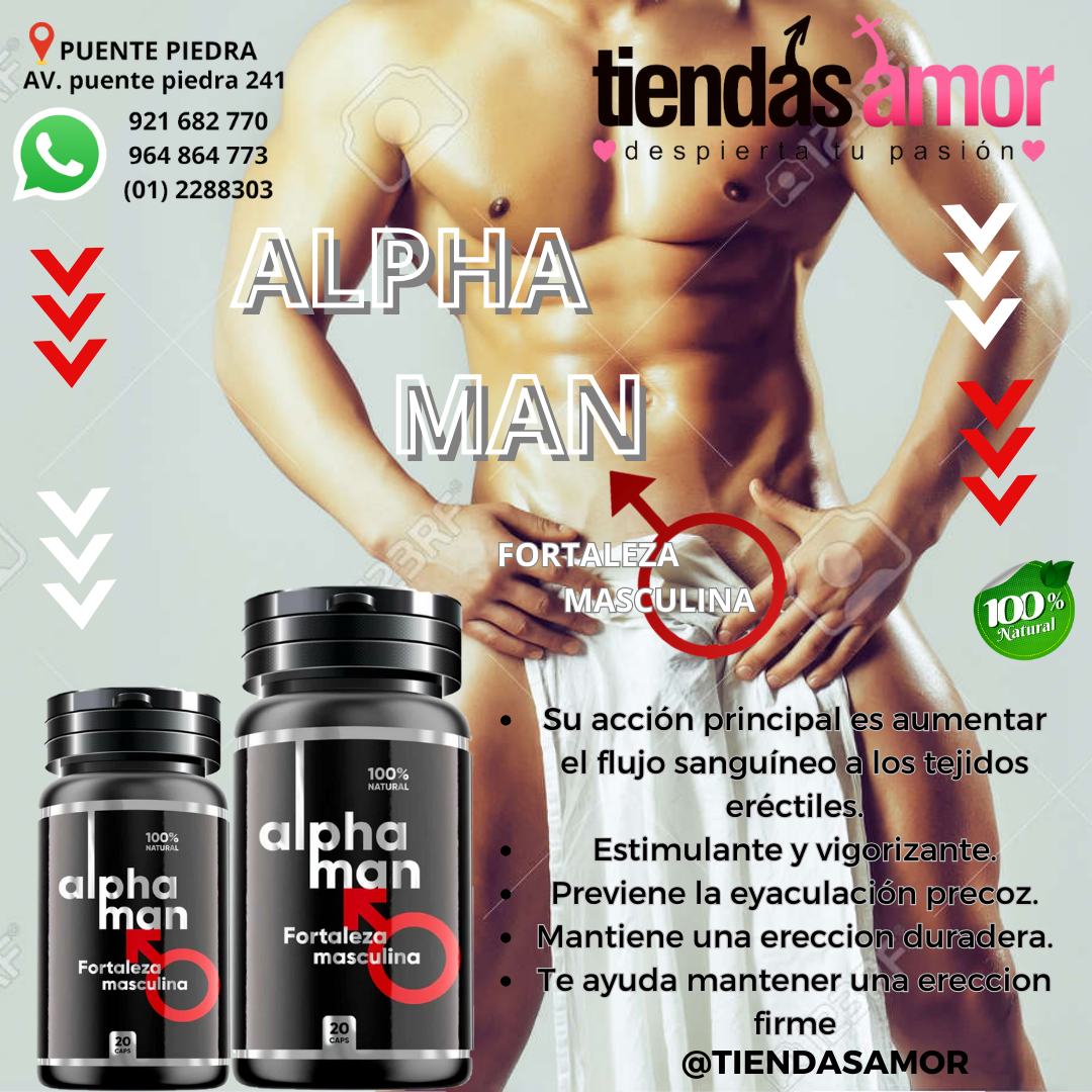 alpha man potenciador sexual